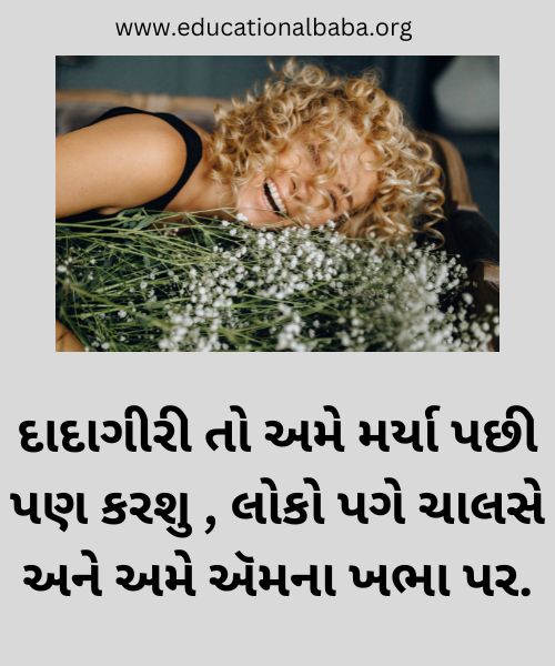 Best 500+ Attitude Status in Gujarati For Boy And Girl [એટીટ્યુડ સ્ટેટસ]