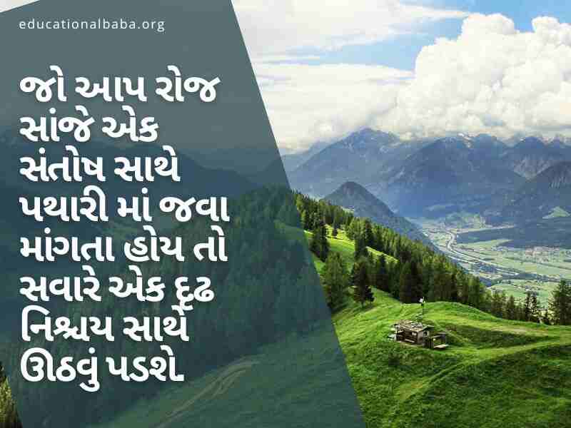 (Hard Work Quotes in Gujarati) સખત મહેનત સુવિચાર ગુજરાતી