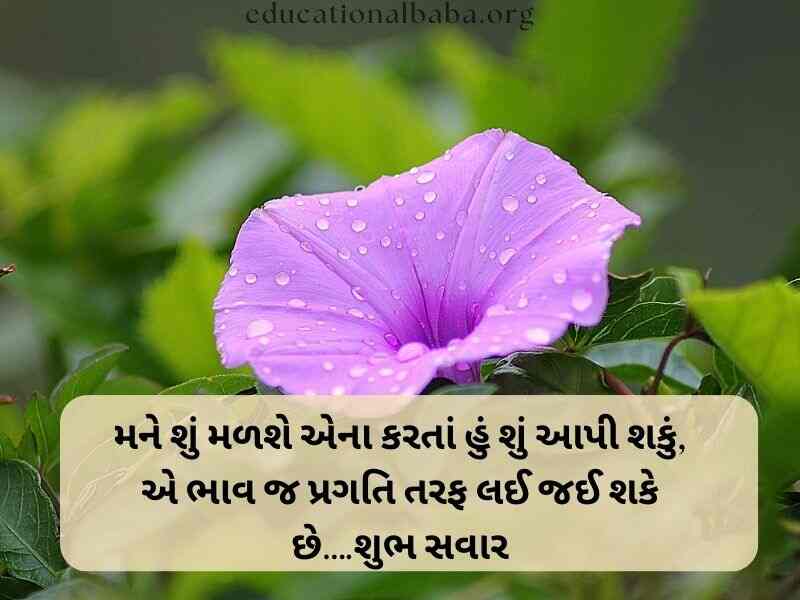 Good Morning Images in Gujarati (ગુડ મોર્નિંગ ઈમેજીસ)