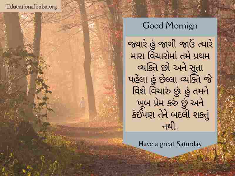 શનિવાર ની શુભકામના, શનિવાર ના ટેટસ, શનિવાર ની શુભકામનાઓ, Happy Saturday Good Morning Wishes in Gujarati,