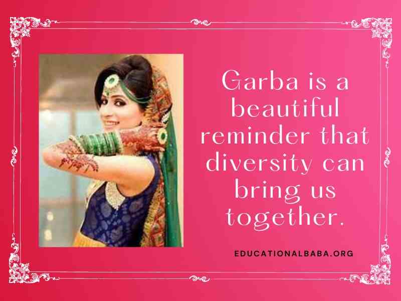 Garba Quotes in Gujarati (ગરબા કોટ્સ ગુજરાતી)