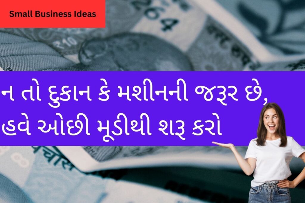 Small Business Ideas: ન તો દુકાન કે મશીનની જરૂર છે, હવે ઓછી મૂડીથી શરૂ કરો