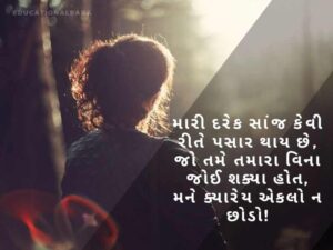 એકલો શાયરી ગુજરાતી Alone Shayari in Gujarati