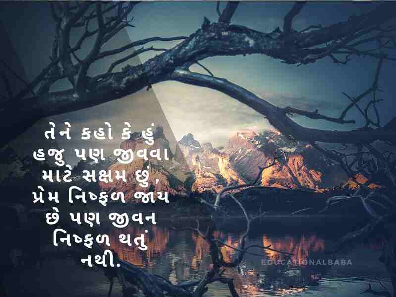 દર્દ ભરી શાયરી ગુજરાતી Dard Shayari in Gujarati