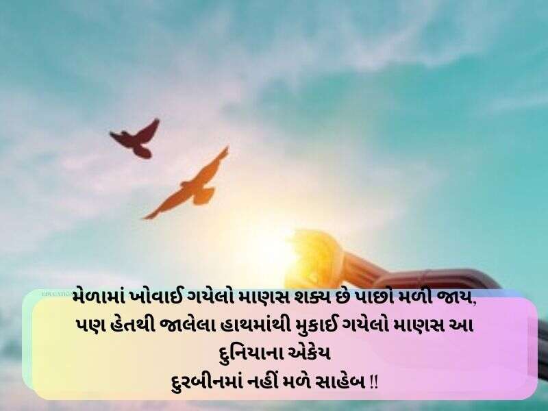 450+ જિંદગી સુવિચાર ગુજરાતી Life Quotes in Gujarati Text | Shayari | Wishes 