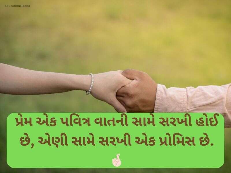 150+ પ્રોમિસ ડે કોટ્સ ગુજરાતી Promise Day Quotes in Gujarati